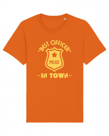 Best Police Office In Town Bright Orange