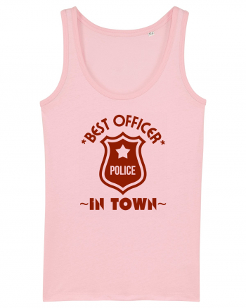 Best Police Office In Town Cotton Pink