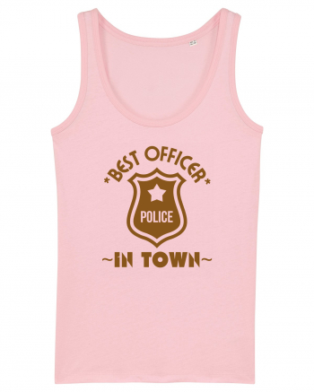 Best Police Office In Town Cotton Pink