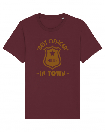 Best Police Office In Town Burgundy