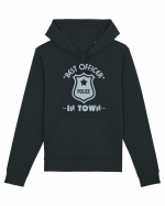 Best Police Office In Town Hanorac Unisex Drummer