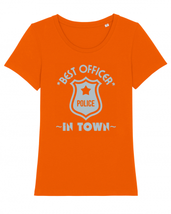 Best Police Office In Town Bright Orange