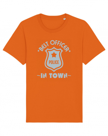 Best Police Office In Town Bright Orange