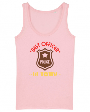 Best Police Office In Town Cotton Pink