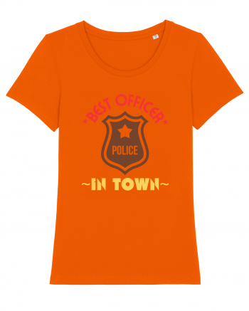 Best Police Office In Town Bright Orange