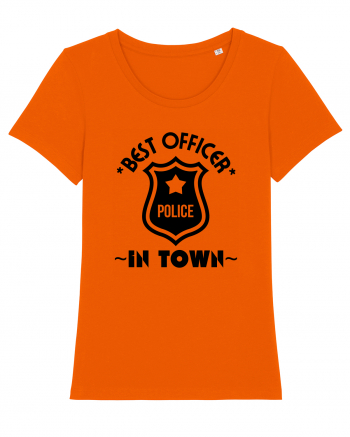 Best Police Office In Town Bright Orange