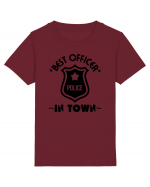 Best Police Office In Town Tricou mânecă scurtă  Copii Mini Creator