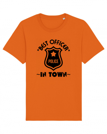 Best Police Office In Town Bright Orange