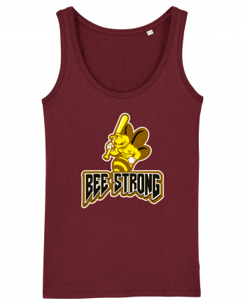 Bee Strong Burgundy