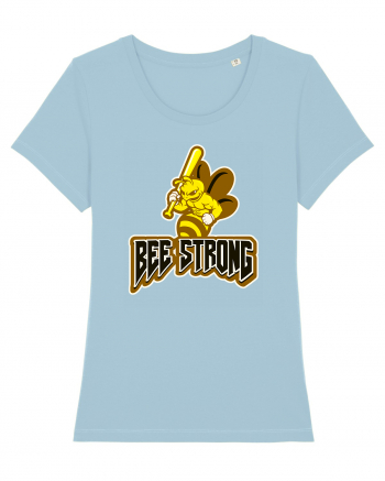 Bee Strong Sky Blue