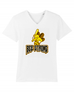 Bee Strong Tricou mânecă scurtă guler V Bărbat Presenter