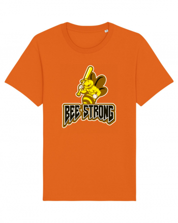 Bee Strong Bright Orange