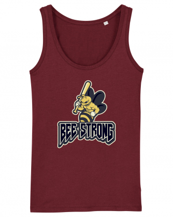 Bee Strong Burgundy