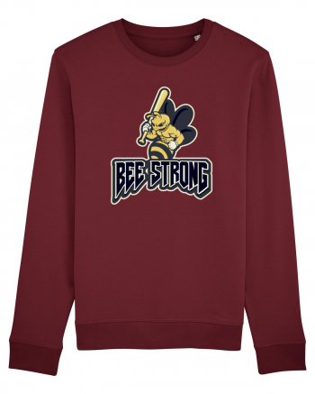 Bee Strong Burgundy