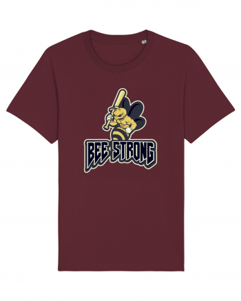 Bee Strong Burgundy