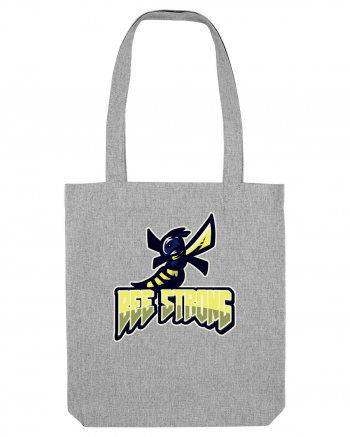 Bee Strong Heather Grey