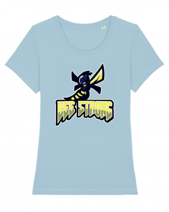 Bee Strong Sky Blue