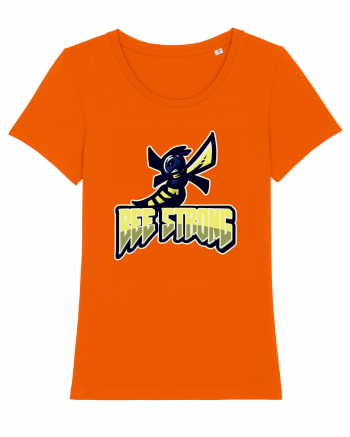 Bee Strong Bright Orange