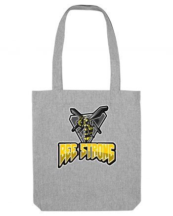 Bee Strong Heather Grey