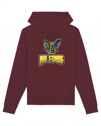 Bee Strong Burgundy