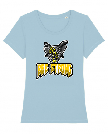 Bee Strong Sky Blue