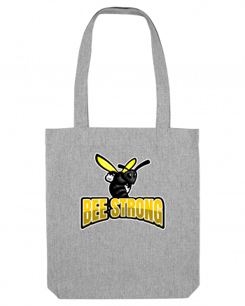 Bee Strong Heather Grey