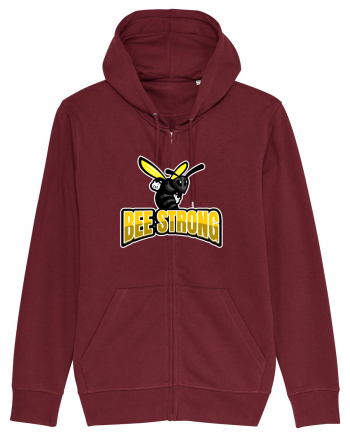 Bee Strong Burgundy