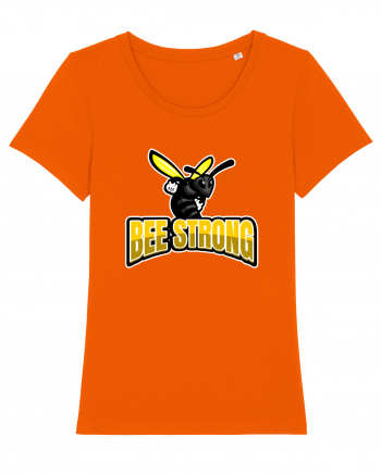 Bee Strong Bright Orange