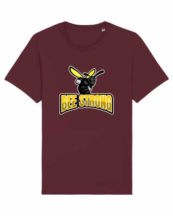 Bee Strong Burgundy