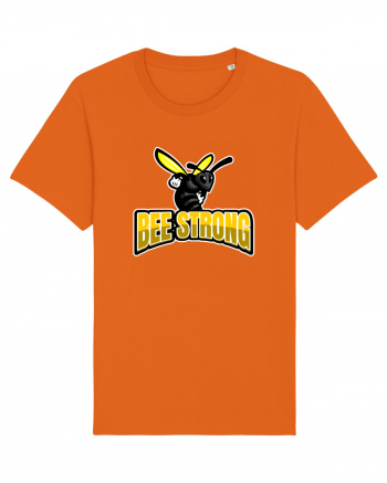 Bee Strong Bright Orange