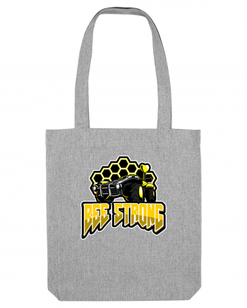Bee Strong Heather Grey