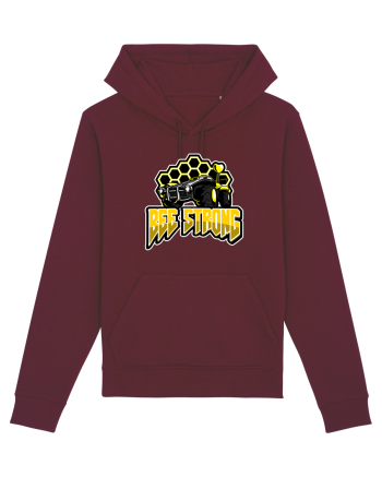 Bee Strong Burgundy