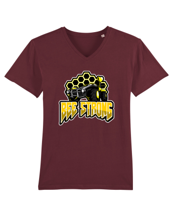 Bee Strong Burgundy