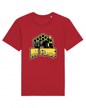 Bee Strong Red