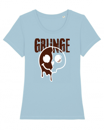 Grunge Music Smiley Sky Blue