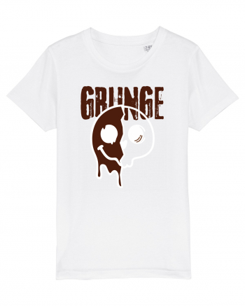 Grunge Music Smiley White