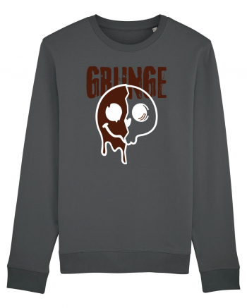 Grunge Music Smiley Anthracite