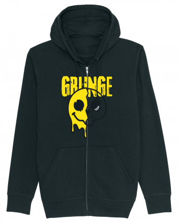 Grunge Music Smiley Black