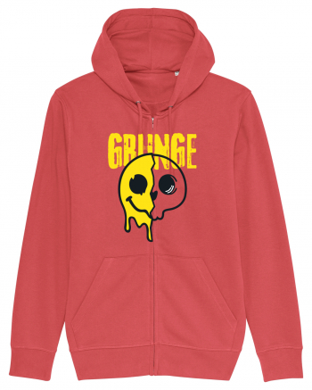 Grunge Music Smiley Carmine Red