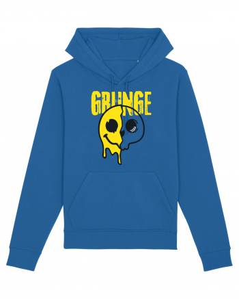 Grunge Music Smiley Royal Blue