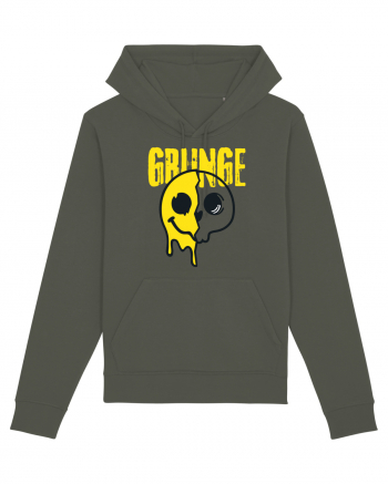 Grunge Music Smiley Khaki