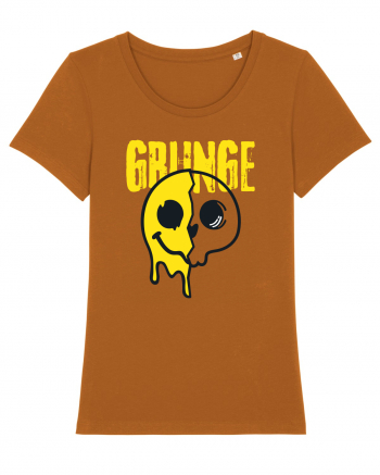 Grunge Music Smiley Roasted Orange