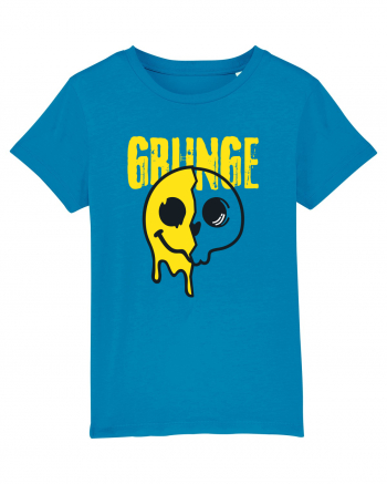 Grunge Music Smiley Azur