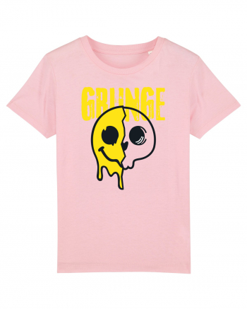 Grunge Music Smiley Cotton Pink