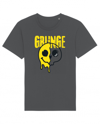 Grunge Music Smiley Anthracite