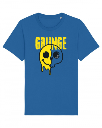 Grunge Music Smiley Royal Blue