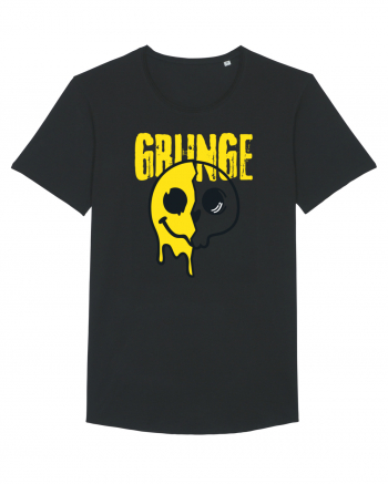 Grunge Music Smiley Black