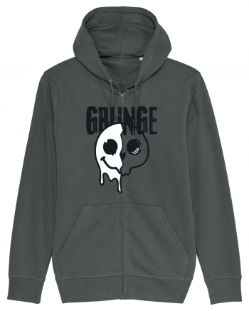 Grunge Music Smiley Anthracite