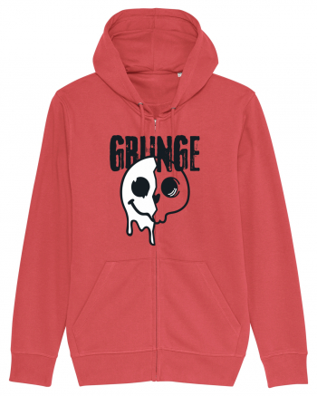 Grunge Music Smiley Carmine Red