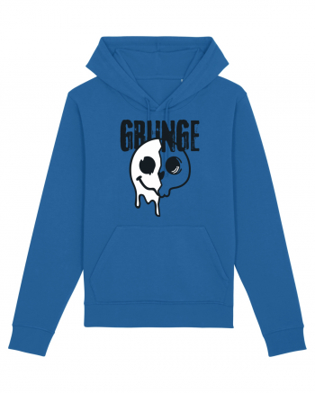 Grunge Music Smiley Royal Blue